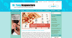 Desktop Screenshot of dryangacupuncture.com
